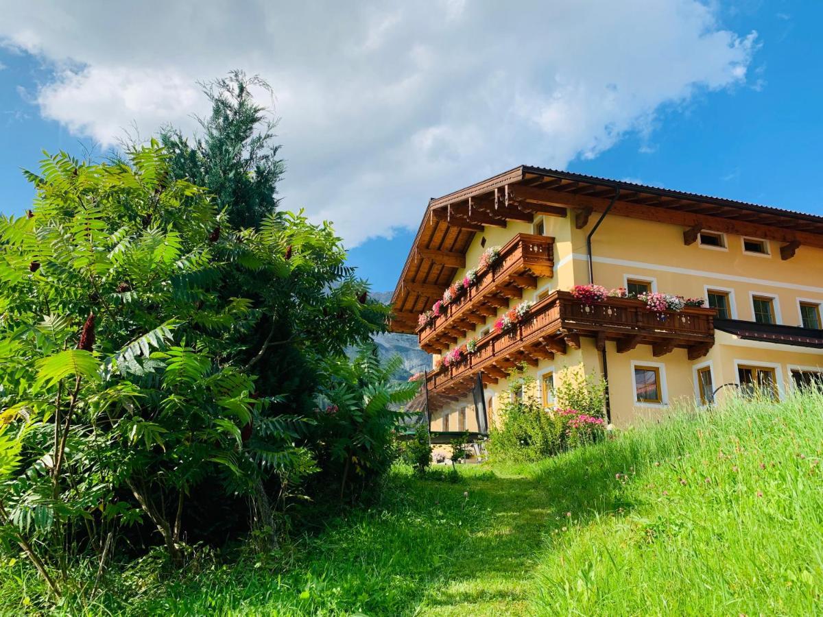 Alpen Appartements Oberlehengut Werfenweng Buitenkant foto