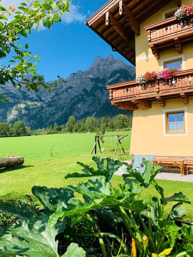 Alpen Appartements Oberlehengut Werfenweng Buitenkant foto