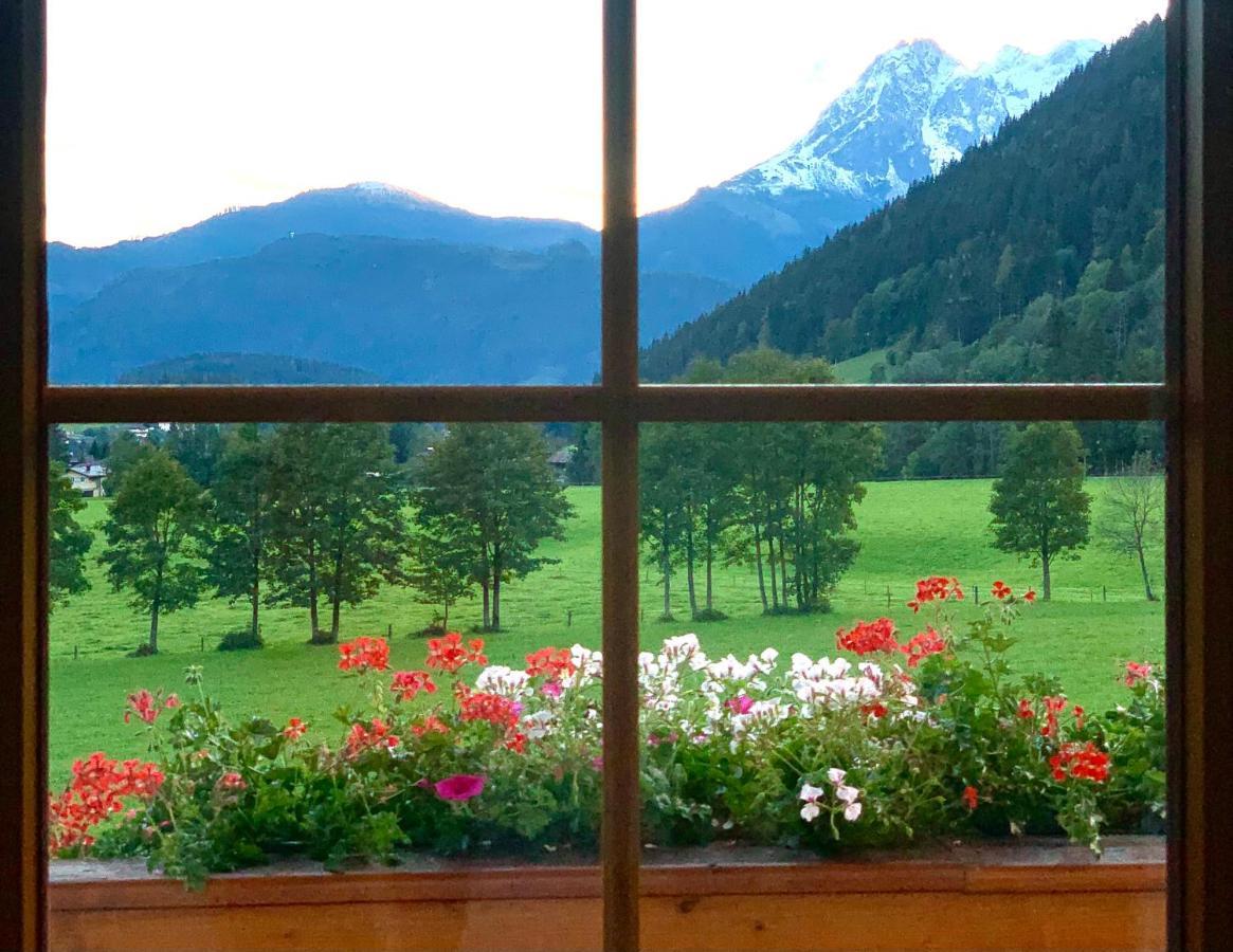 Alpen Appartements Oberlehengut Werfenweng Buitenkant foto