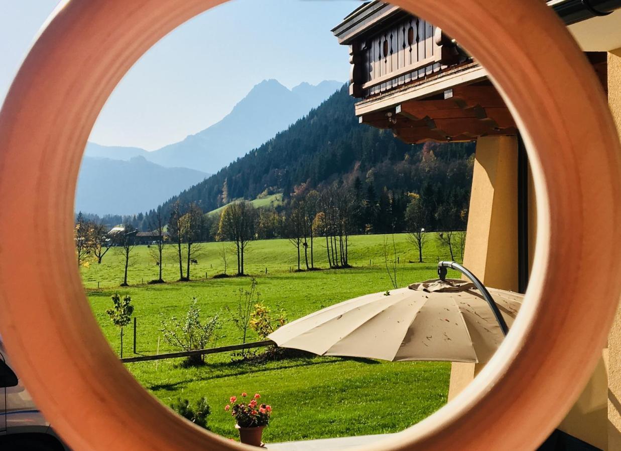 Alpen Appartements Oberlehengut Werfenweng Buitenkant foto