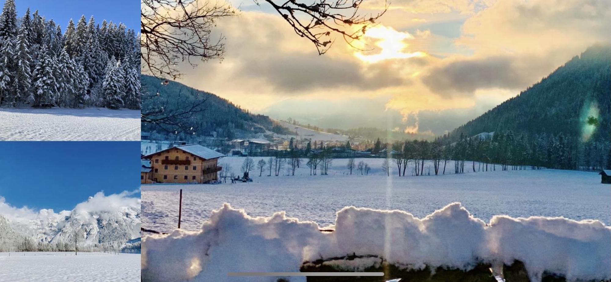 Alpen Appartements Oberlehengut Werfenweng Buitenkant foto